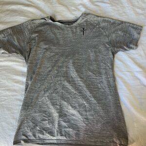 Men's Gray Short Sleeve Tee